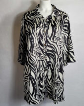 Chemise animal femme grande taille élégante