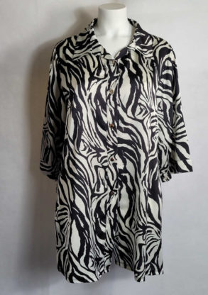 Chemise animal femme grande taille élégante