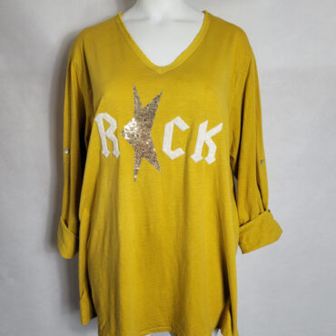Tshirt col v femme​