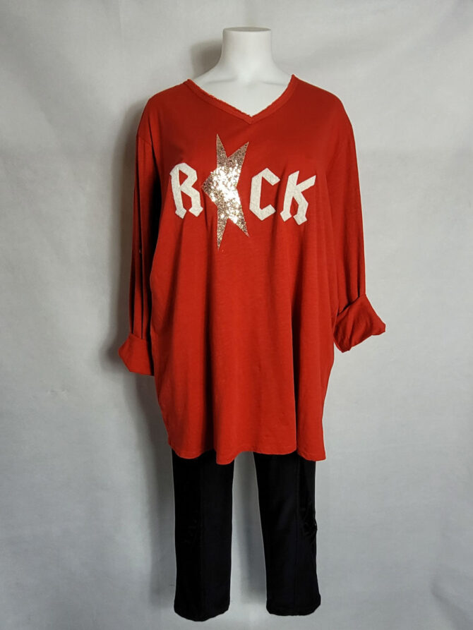 tee shirt long femme grande taille​