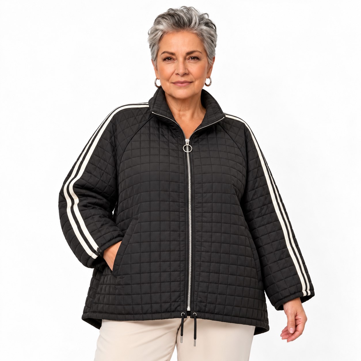 manteau chaud chic femme plus de 50 ans