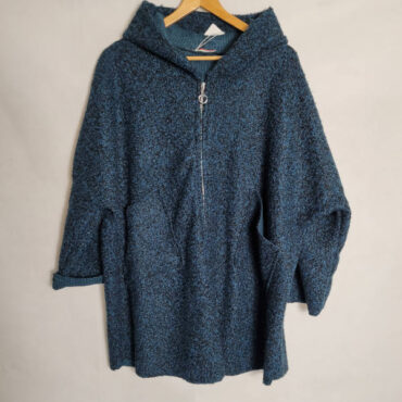 manteau en laine bouillie pour femme