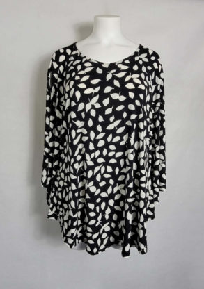 Tunique chic ample imprimée femme grande taille