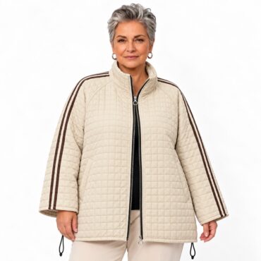 manteau femme tendance grande taille adapté senior plus de 60 ans