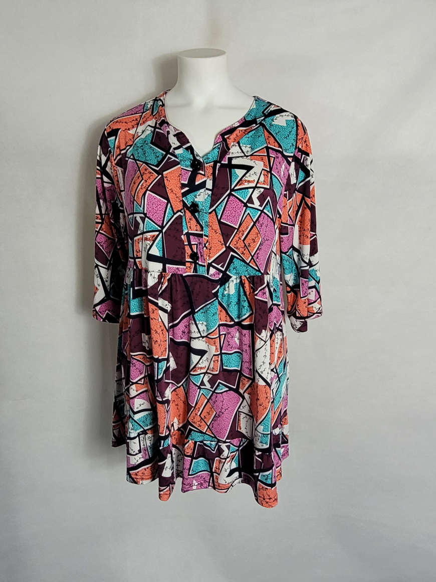 Cecil PRINT - Tunique - Weiß/écru