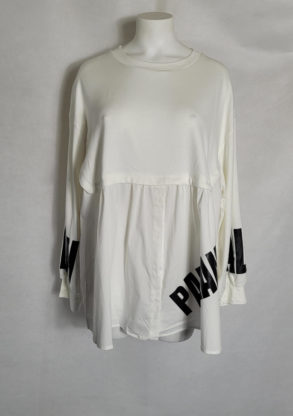 blouse tendance chic blanc femme grande taille