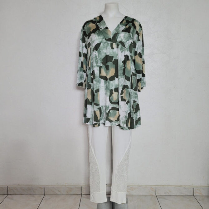ensemble femme grande taille chic | tenue de soirée pantalon tunique