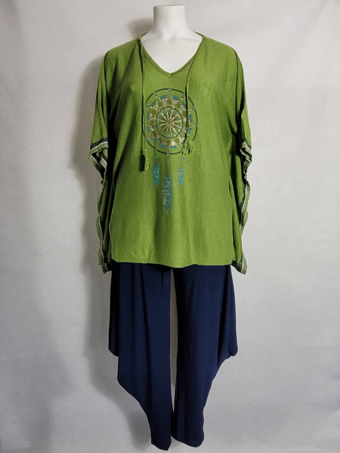 pull poncho bohème – Image 2