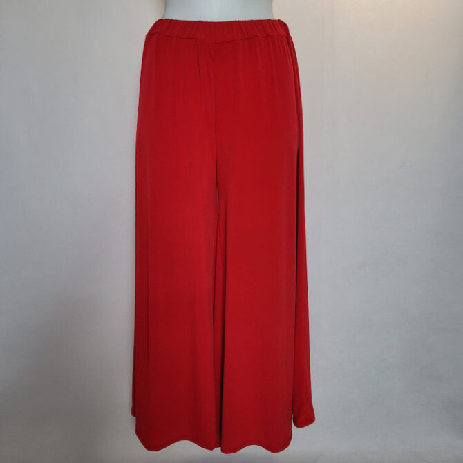 jupe culotte longue fluide femme grande taille