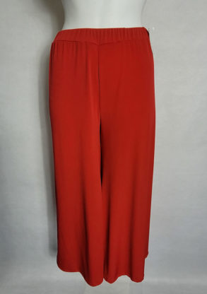 pantalon jupe rouge femme grande taille