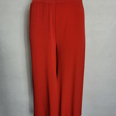 pantalon jupe rouge femme grande taille
