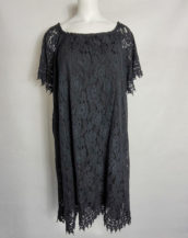 Robe dentelle noir femme grande taille