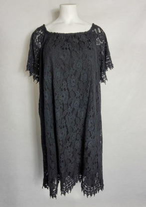 Robe dentelle noir femme grande taille