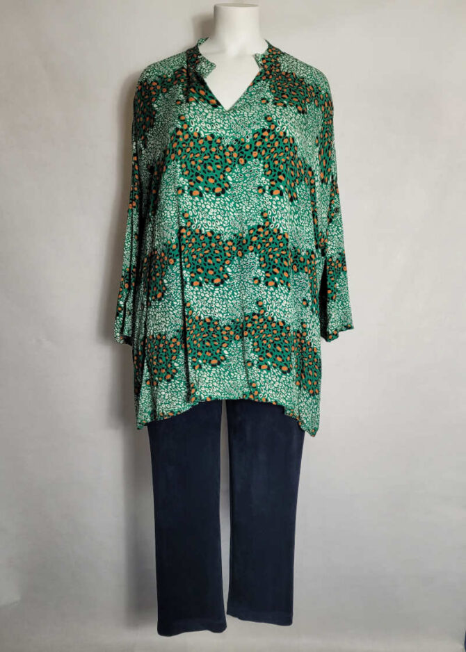 tunique  oversize leopard – Image 2