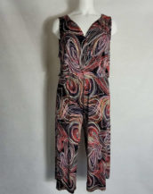 Combinaison large imprimée femme grande taille