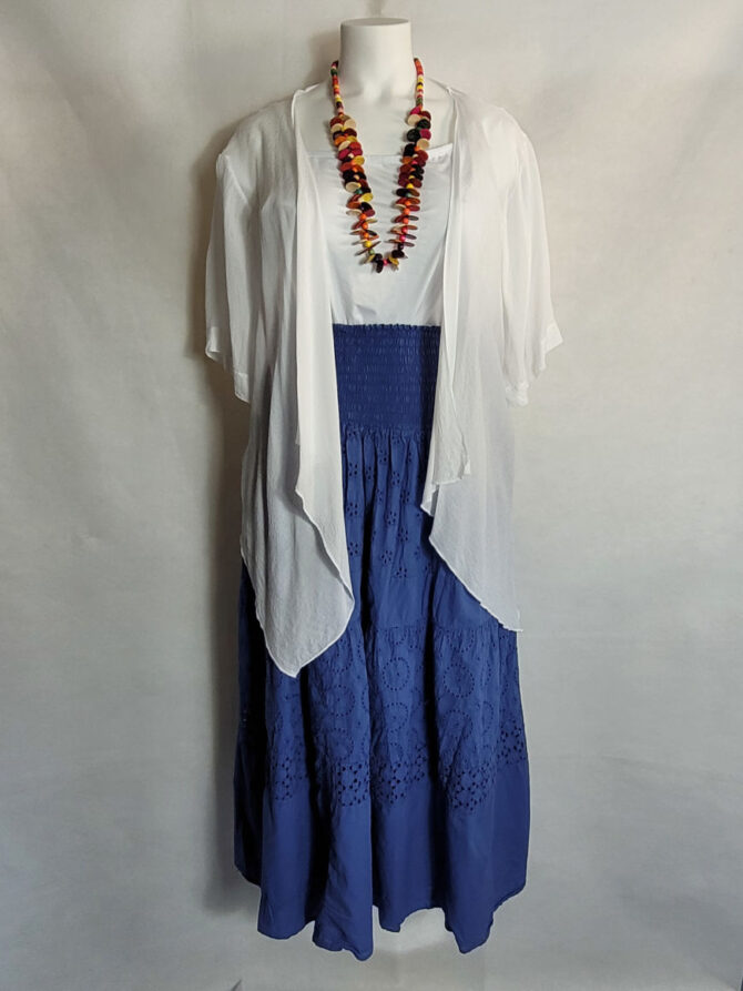 ensemble femme grande taille gilet et jupe grande taille longue.vêtement femme moderne et chic ensembles jupe et haut​