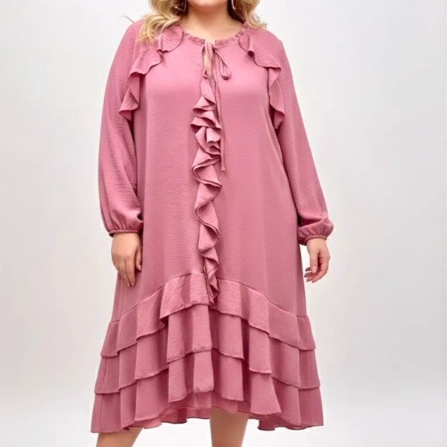 robe mi-longue chic rose véritable atout de style. Optez pour un vêtement qui vous assure confort et confiance en vous