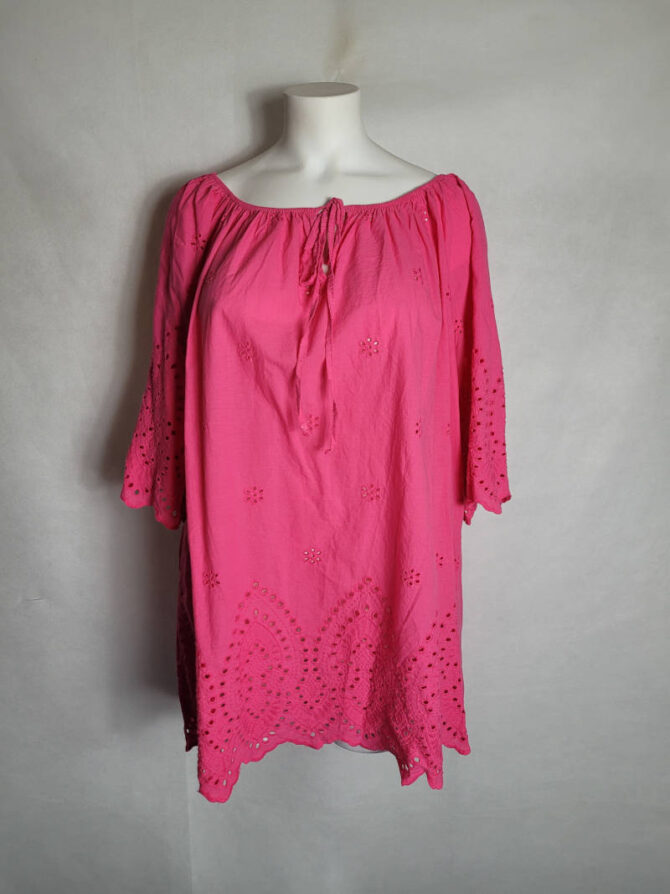 Robe tunique boheme pour femme ronde