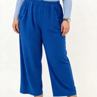 palazzo femme fluide grande taille haute