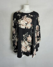 Tunique ample floral femme grande taille