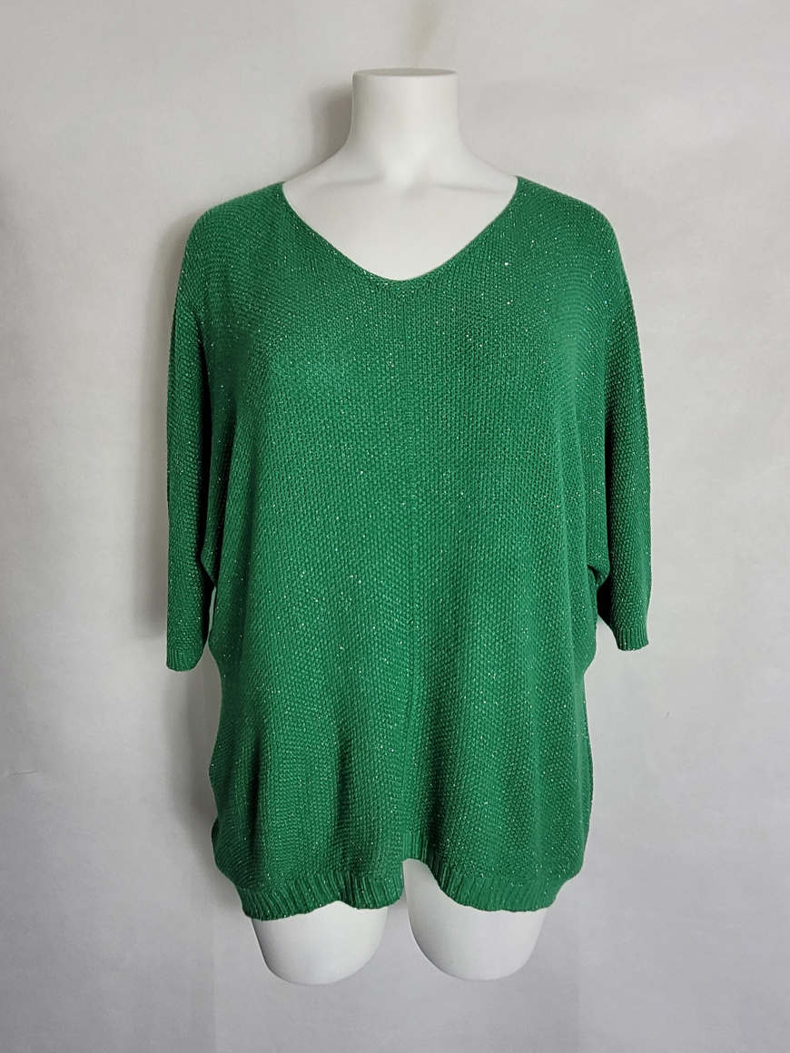 Pull fin femme VERT