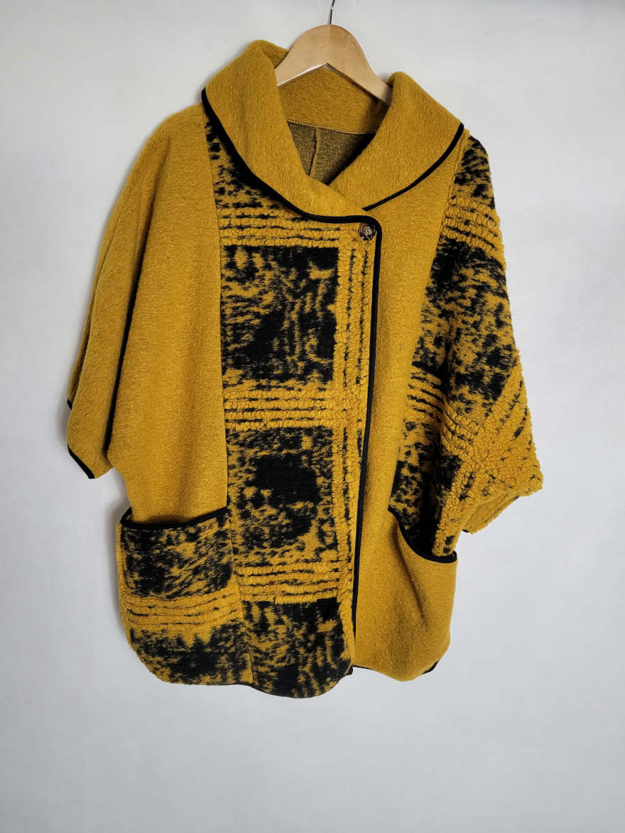Manteau oversize femme mi long​