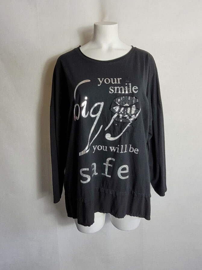 Tee shirt femme manches longues. t shirt long​
