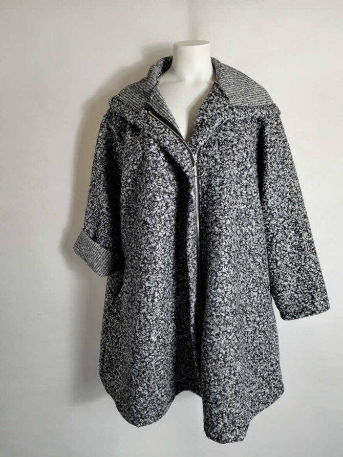 manteaux grande taille femme ronde​