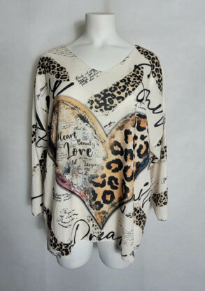 Pull fin animal femme grande taille