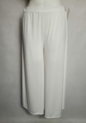 Pantalon jupe blanc femme grande taille
