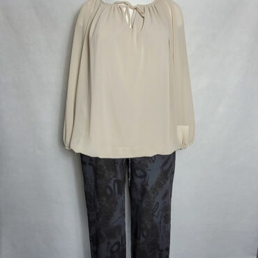 pantalon carotte femme taille haute idee look