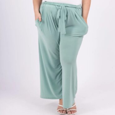 pantalon jupe culotte femme grande taille vert jusqu'au 58 pantalon femme amincissant