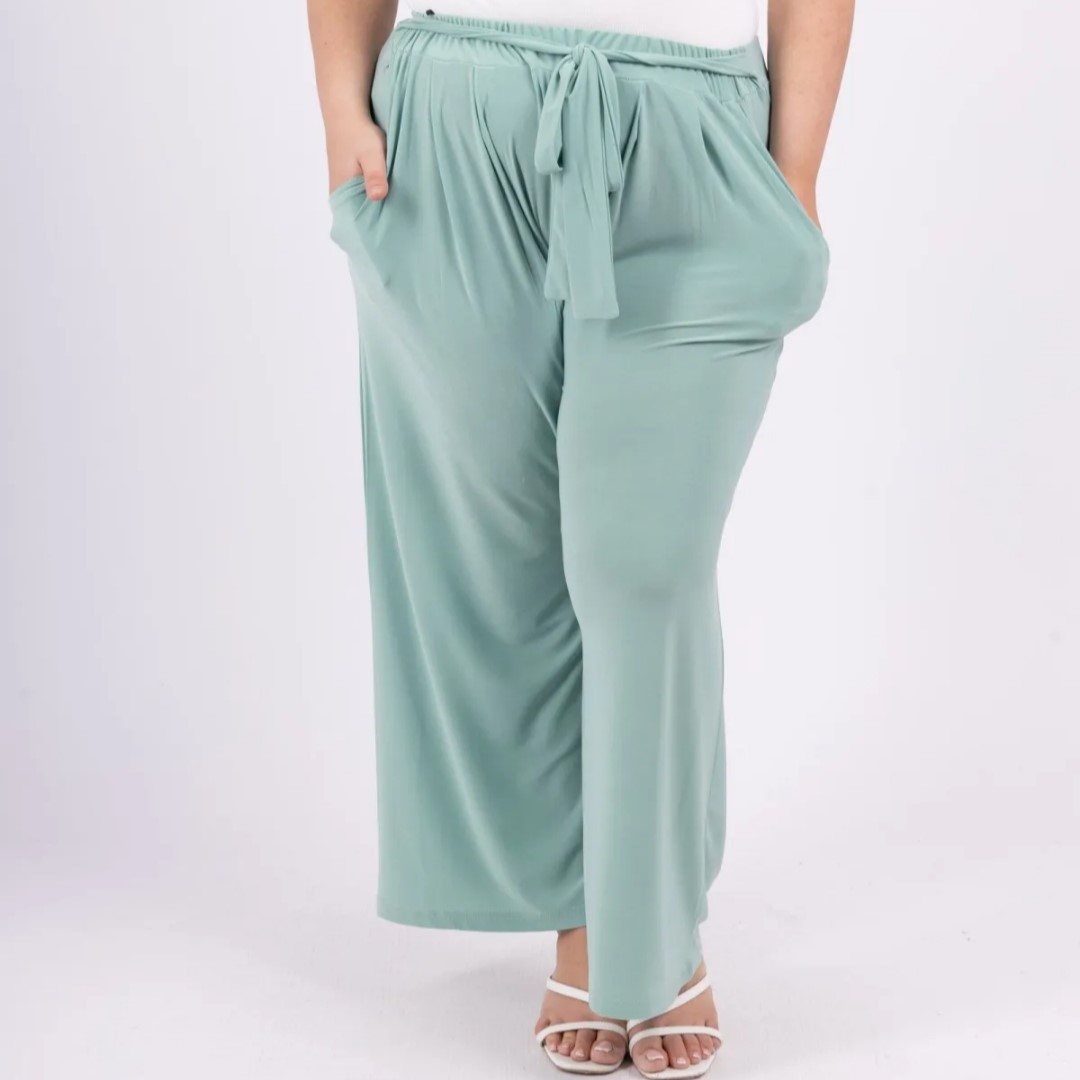 pantalon jupe culotte femme grande taille vert jusqu'au 58 pantalon femme amincissant