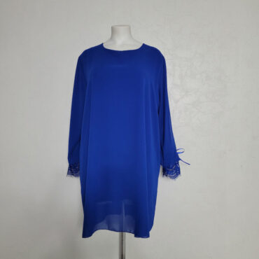 robe ceremonie pour femme ronde.Robe cérémonie voile bleu femme grande taille