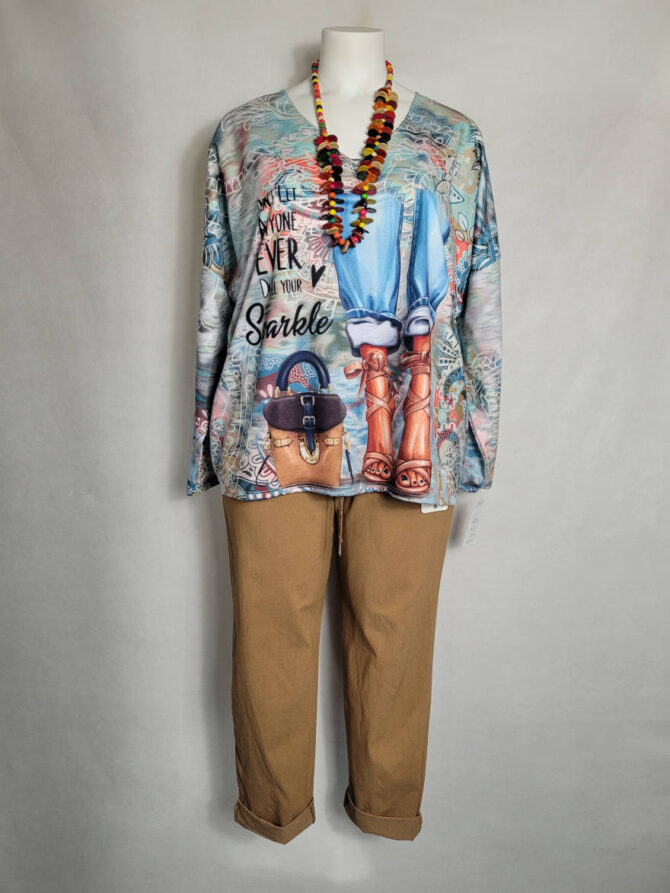 Pantalon chino curvy – Image 2