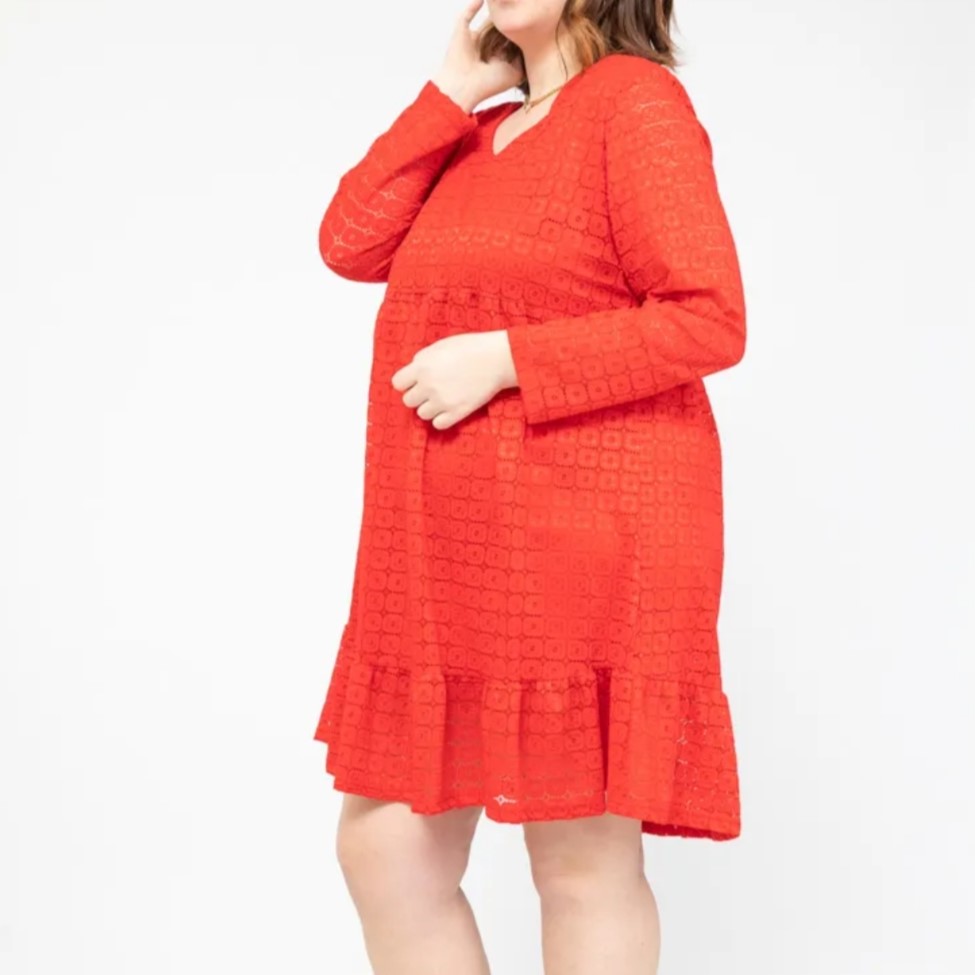 Robe en dentelle grande taille | Chic élégante pour soirée – Image 2