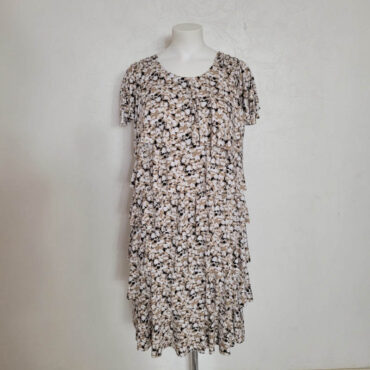 robe droite fluide pour femme ronde