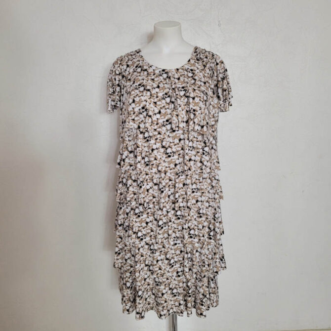 robe droite fluide pour femme ronde