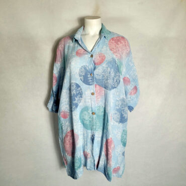 chemise imprimé fleuri femme grande taille
