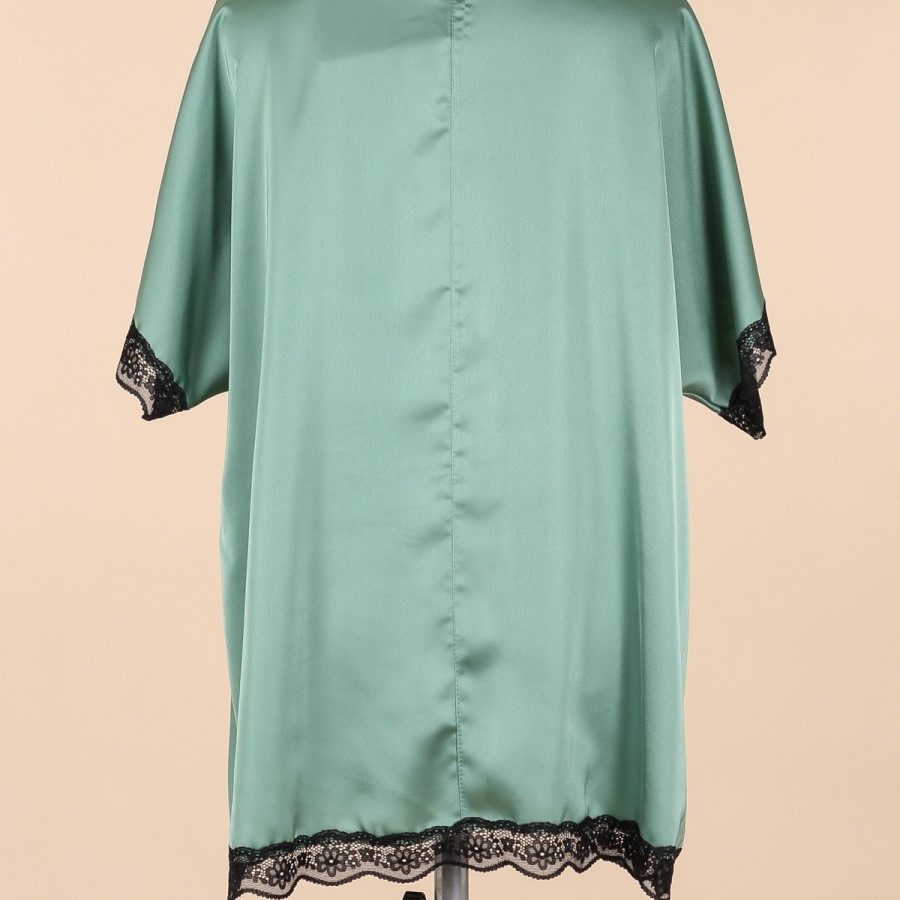 Haut tunique coloré femme Manches courtes | Grande taille – Image 2