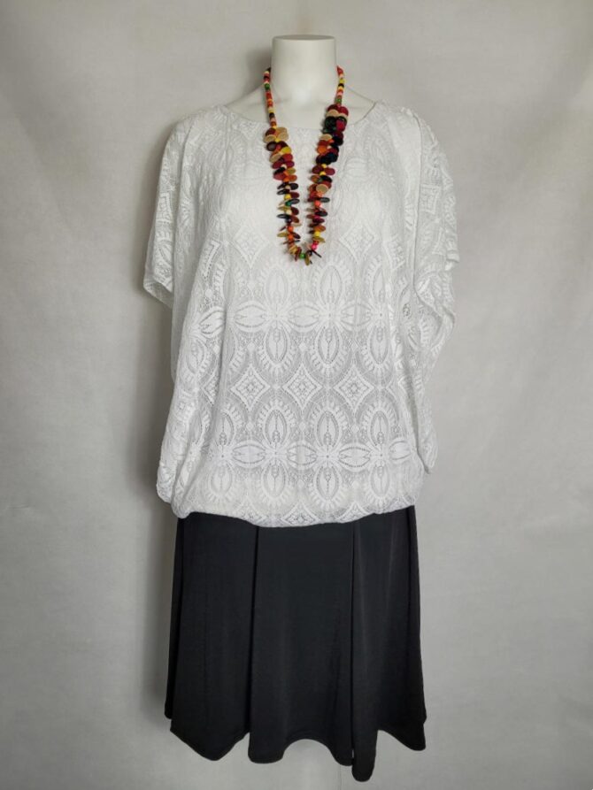 jupe grande taille femme , coupe évasée couleur noir,Tenue femme chic