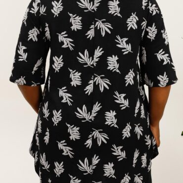 tunique longue femme fluide imprimé floral grande taille