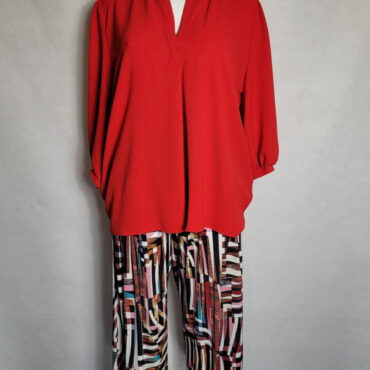 Ensemble pantalon tunique pour mariage grande taille