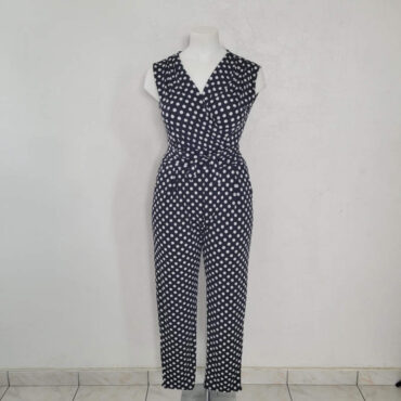 combinaison femme invitée mariage à pois