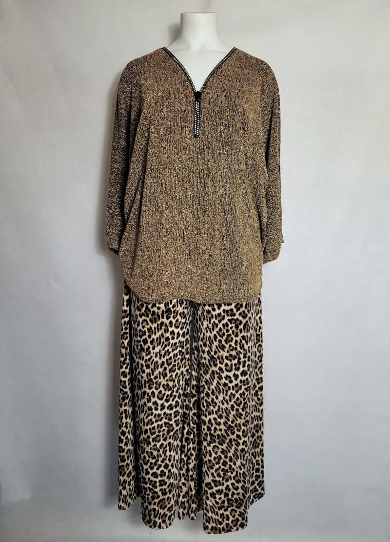 Ensemble grande taille pour mariage pantalon et tunique