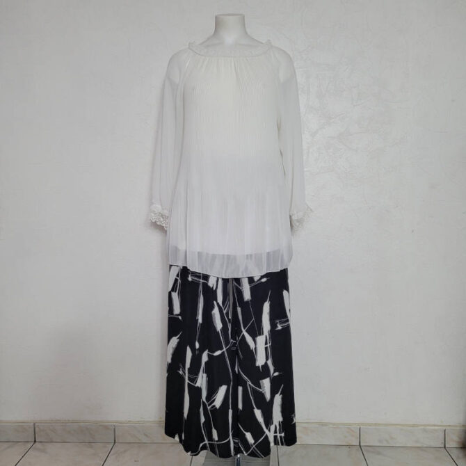 ensemble femme chic mariage imprime et tunique femme vêtements grandes tailles pour céremonie