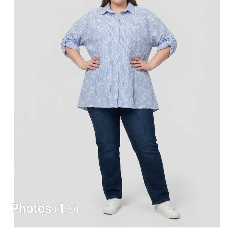 look ensemble pantalon chemise femme​ grande taille moderne et élégant