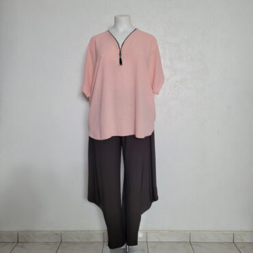 ensemble pantalon grande taille femme​