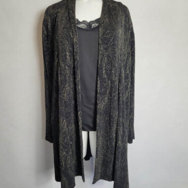 gilet paillettes femme
