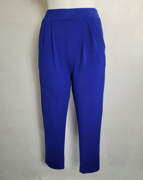 Pantalon Fluide Femme Été Pantalon Large En Coton Lin Sarouel Pantalon